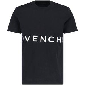 Givenchy - Oversized T-shirt - Zwart - Geborduurd Logo