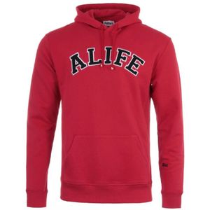 Alife collegiale rode hoodie