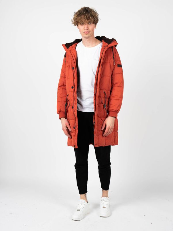 Pepe Jeans - PM402595 - Parka Jaden - Rood - Polyester