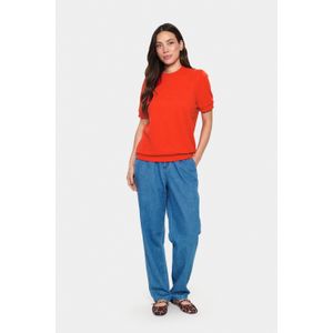 Trackjacket-sweat Loose fit Poinciana red