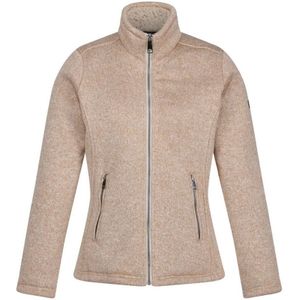 Regatta Dames/Dames Razia II Full Zip Fleece Jacket (Lichte vanille/moccasin)