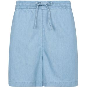 Mountain Warehouse Dames Astra Chambray Shorts (Marineblauw)