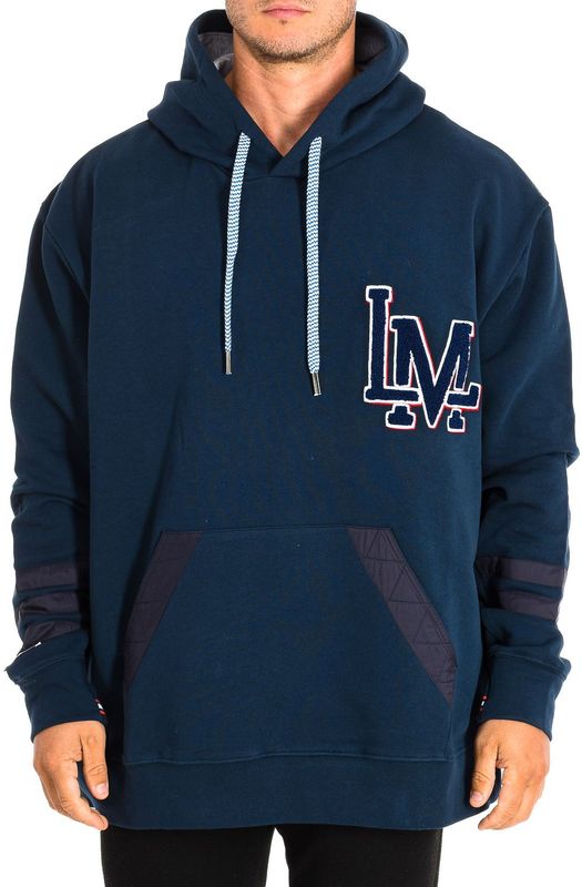 La Martina - Hoodie - Navy - 100% Katoen