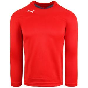 Puma - V5.08 - Lange Mouw Crew - Rood - Kids Buffon Doelman Voetbal Top