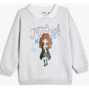 Koton SWEATSHIRTS Overhemdkraag Met drukwerk Sweatshirt