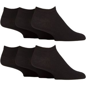 6-Pack Heren Diabetici Trainingssokken | Ruim Bovenkant Brede Enkel Sokken