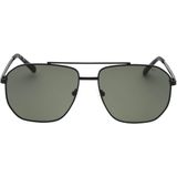 Guess groene lens matzwarte zonnebril