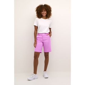 Korte broeken - Violet - Regular Fit - Hoge Taille - Boven de Knie