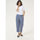 Pants - Casual Fit - Vintage Indigo - Hoge Taille - Cropped Lengte