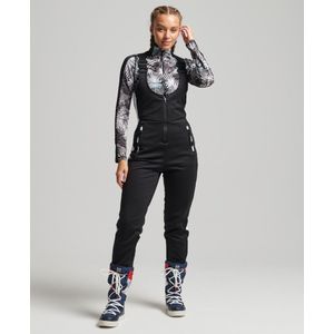 Superdry Slimfit Slalom All-in-one Broek Met Voorstuk - Dames - Maat 34