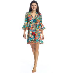 W240995 Vrouwen Korte Strandjurk