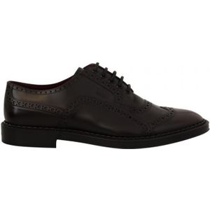 Prachtige Leren Oxford Wingtip-schoenen