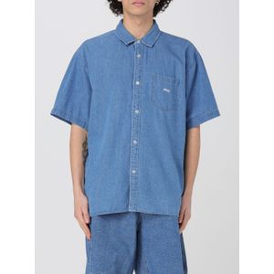 Korte Mouwen Denim Overhemd Relaxed Fit