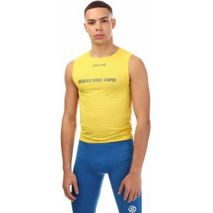 Skins - Cycle - Mouwloze Basislaag - Geel
