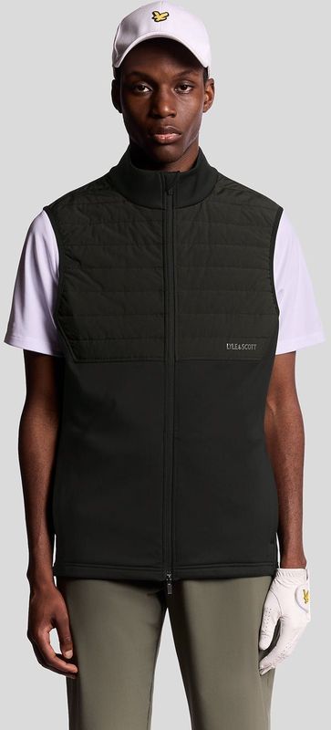 Lyle & Scott Golf Winddicht Vest - Zwart