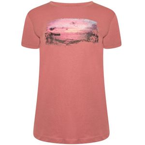 Dare 2B Dames/Dames Peace of Mind T-shirt op het strand (Mesa Roos)