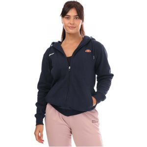 Dames Ellesse Henicea Hoodie met volledige ritssluiting in Navy