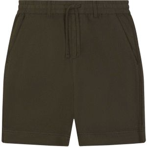 Lyle & Scott Heren Linnen Shorts (Olijf)