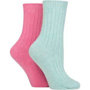 2-pack Dames Kasjmier Wol Bedkousen voor Slaap