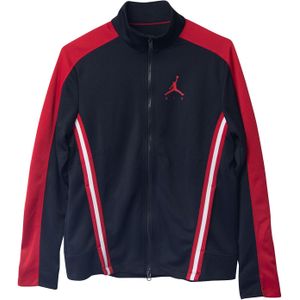 Nike x Air Jordan Jumpman Trainingsjack in Rood en Zwart Polyester