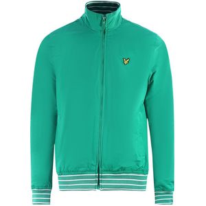 Lyle & Scott - Tipped Funnel Neck - Tussenjas - Aqua Salt