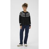 Vest CRCherrie Vest Loose fit black white