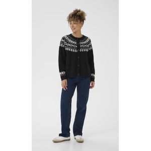 Vest CRCherrie Vest Loose fit black white