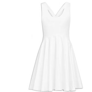 Alaïa - Cotton Mini Dress - Wit - Dames