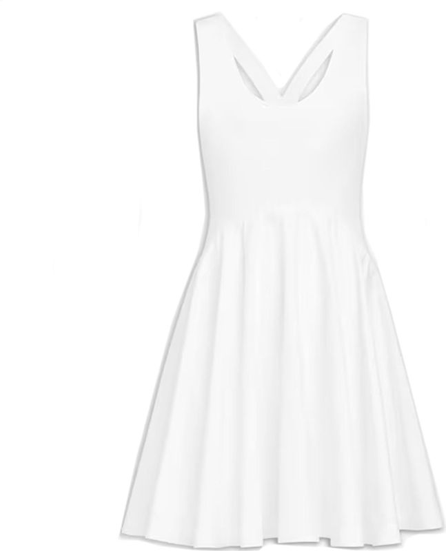 Alaïa - Cotton Mini Dress - Wit - Dames