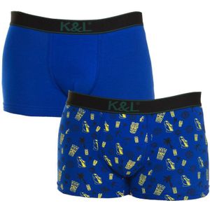 Set Van 2 Leuke Boxershorts - Maat 2XL