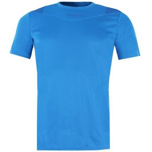 Diadora - X-Run - T-shirt - Blauw - Korte Mouw - Heren