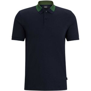 Boss Heren Phillipson 116 Poloshirt (Donkerblauw)