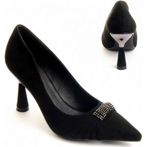 Montevita Heel Shoe Strasse In Black