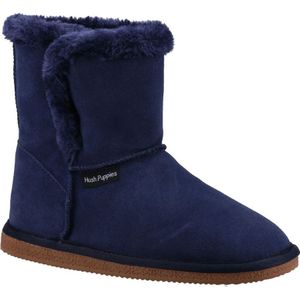 Hush Puppies Dames/dames Ashleigh Slipper Laarzen van SuÃ¨de (Marine)