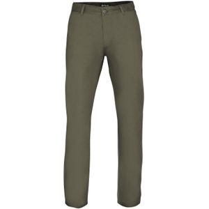 Asquith & Fox Heren Klassieke Casual Chinos/Trousels (Leisteen)