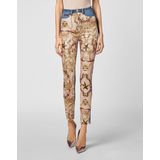 Philipp Plein - Super High Waist Jegging NEW Baroque - Veelkleurig - Jeans