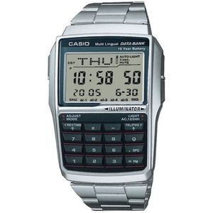 Casio Casio Collection Retro Unisex Horloge Zilverkleurig DBC-32D-1AES