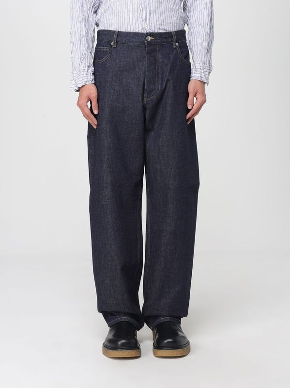 Brede Pijpen Denim Jeans