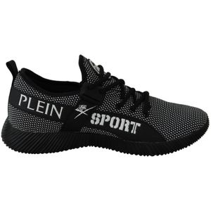 Plein Sport Heren Zwart Polyester Runner Mason Sneakers Schoenen