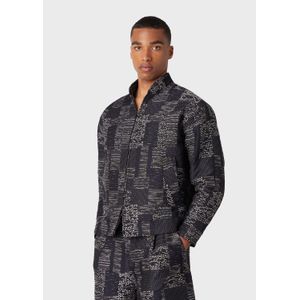 Heren Emporio Armani bomberjack in blauw