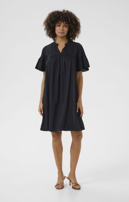 CULTURE - Cybelle - Jurk - Zwart - A-lijn