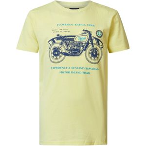 Petrol Industries - Jongens Artwork T-shirt Swell - Geel