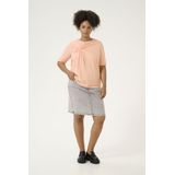 KAFFE - CURVE - T-shirt - Abrikoos - Normale Pasvorm