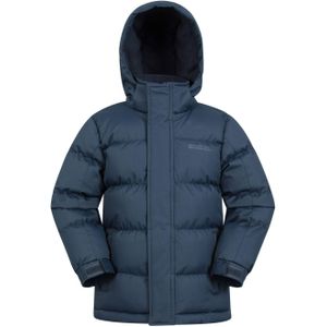 Mountain Warehouse Snow II waterafstotende gewatteerde jas voor kinderen/Kinderen (Donkerblauw)