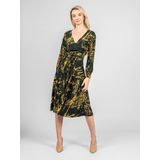 Pinko - Maxi Jurk - Multi - Hoogwaardige Stof - Wikkelontwerp