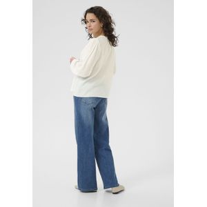 KAvivy - Blouse - Wit - Lange Mouwen - Regular Fit