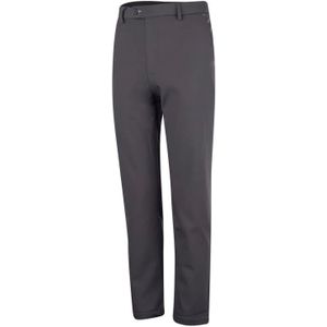 Island Green Heren Broek met Bonded fleece voering voor alle weersomstandigheden (Houtskool)