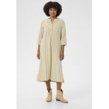 Jurk Straight fit Truffet jaquard beige