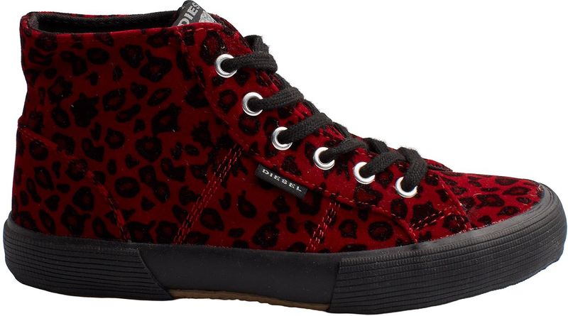 Diesel - Hoge Sneakers - Suède - Stedelijk Ontwerp - Antislipprofiel