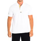 La Martina - TMPE60-PK097 - Polo met Korte Mouwen - Wit